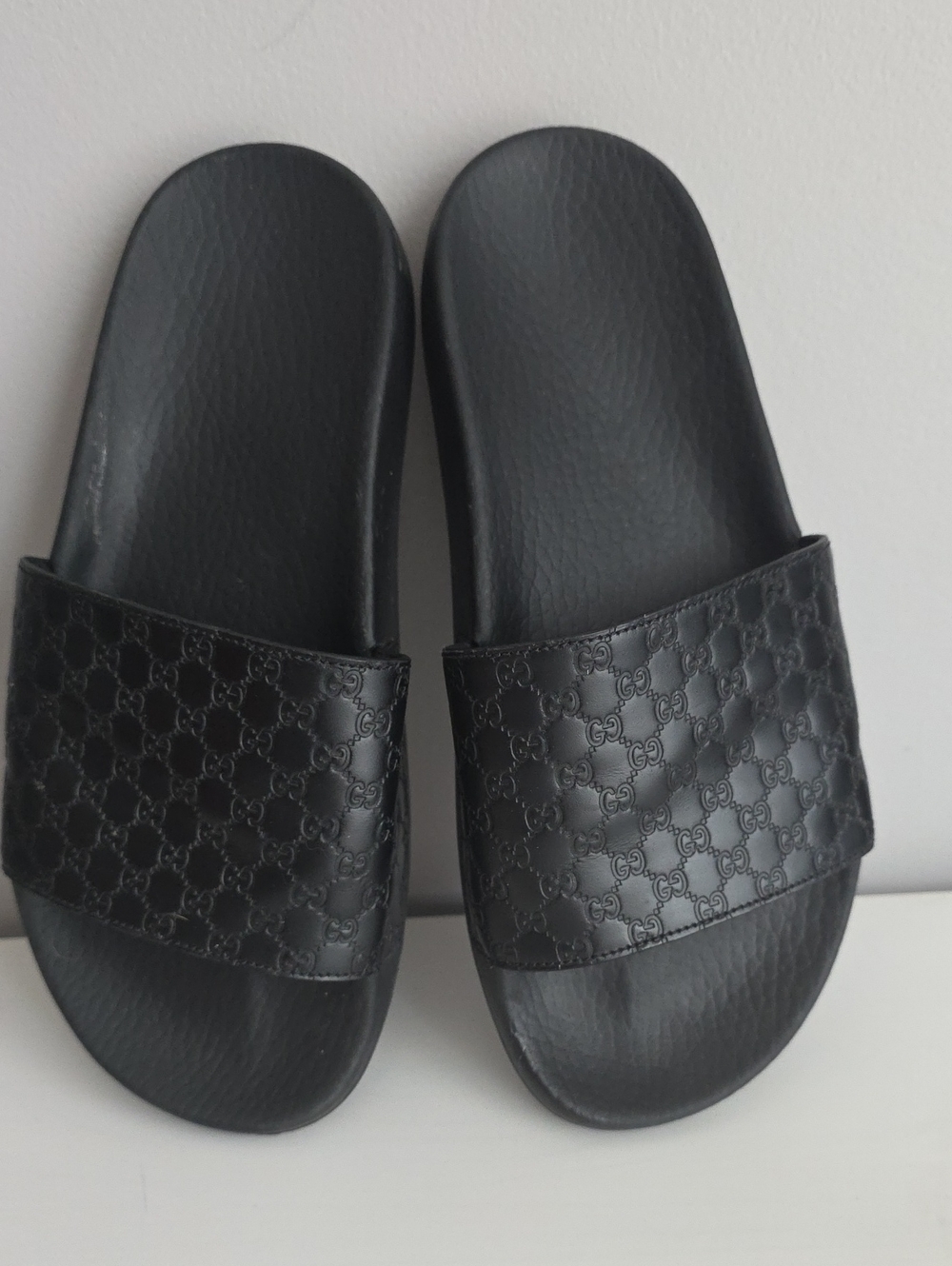 Gucci GG MicroGuccissima Slides Size 37